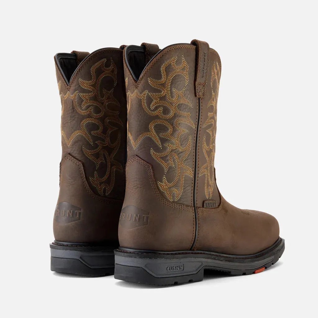 Brunt The Vastbinder Welted (Comp Toe) 10" Waterproof Square Toe Men's Best Boots For Farm Work