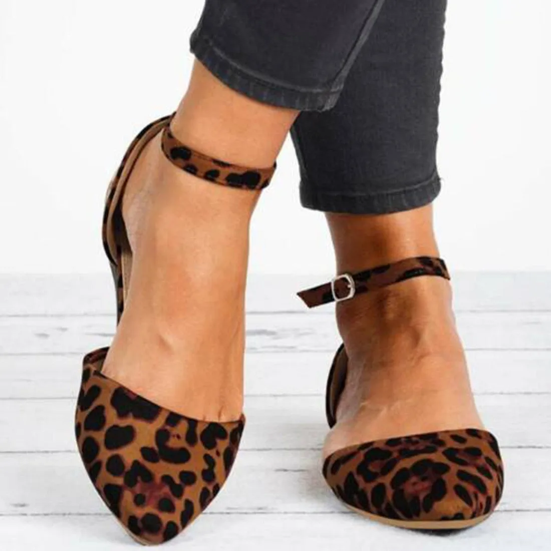 Leather Driver Loafers PUIMENTIUA Flats Comfort Shallow Flat Leather Shoes