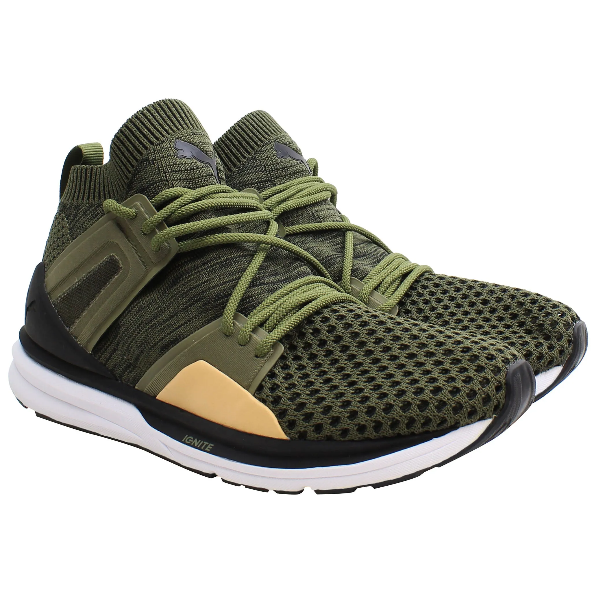 Puma Blaze Of Glory Mens Dark Green Running Shoes Asics Jolt 2 Running Shoes