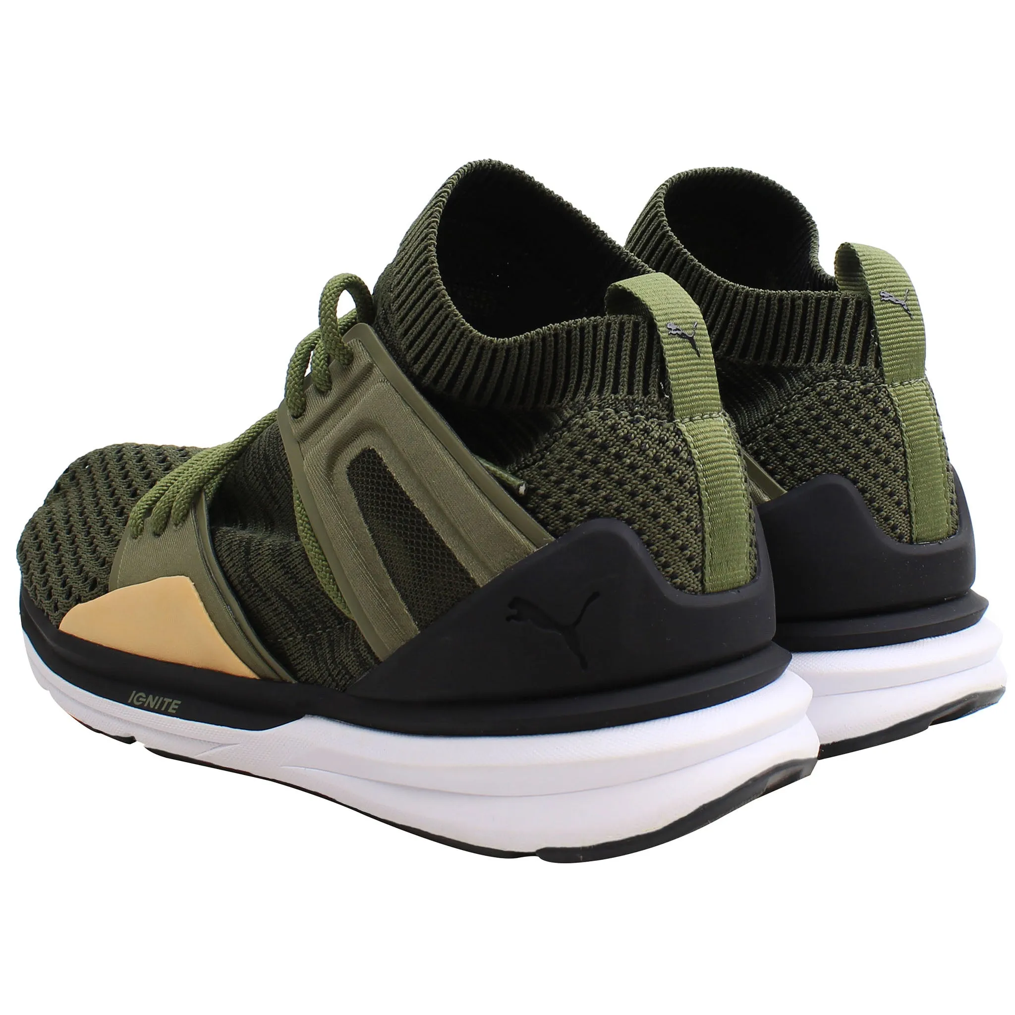 Puma Blaze Of Glory Mens Dark Green Running Shoes Shop Deals On Asics Gel-kayano 31 Running Shoes
