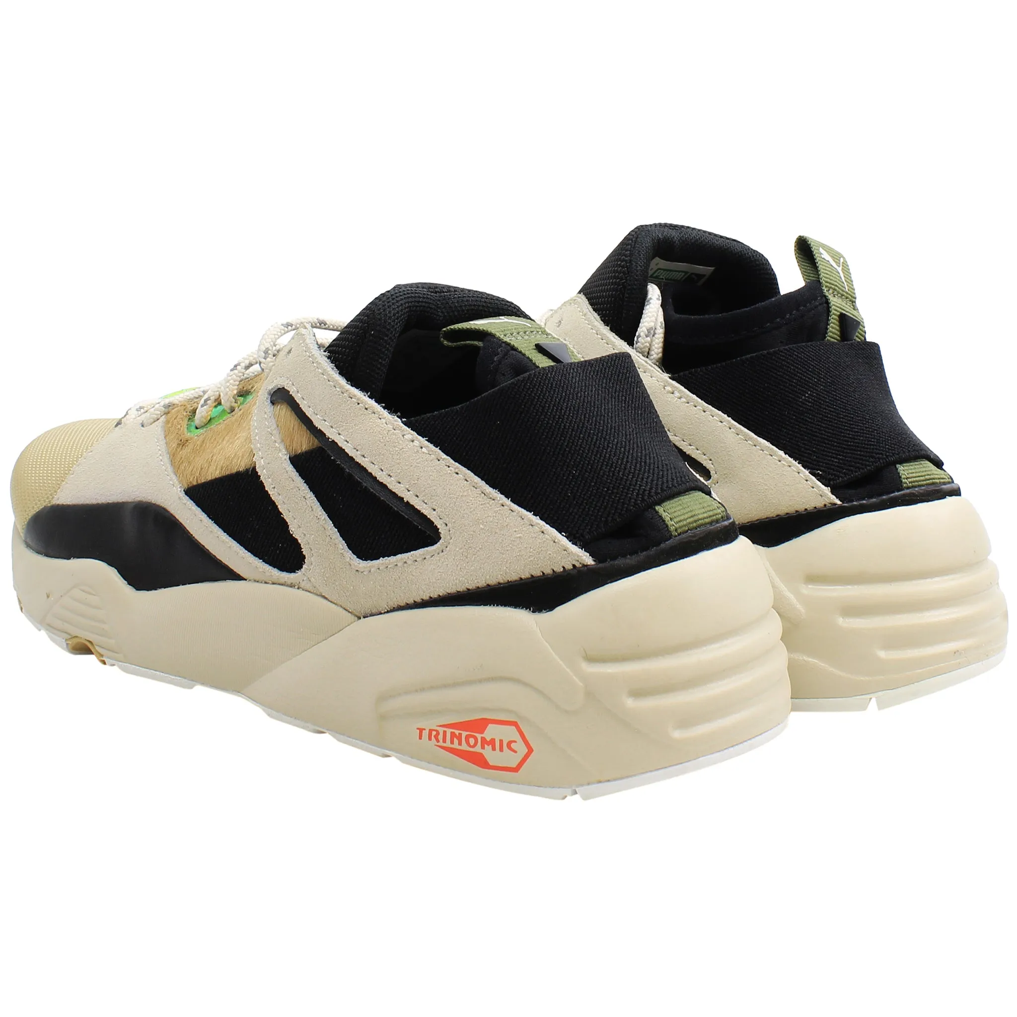 Puma BOG Sock Camping Mens Beige/Black Trainers Best Price Asics Running Shoes