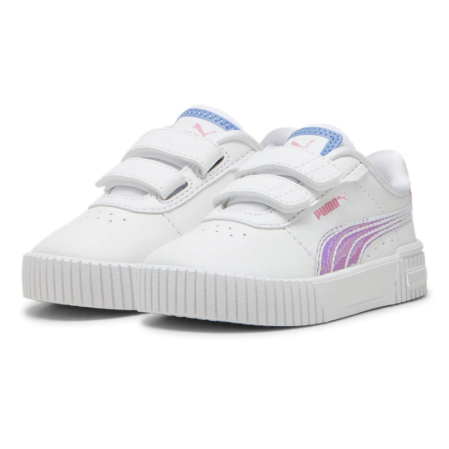 .PUMA Carina 2.0 Deep Diva V Infant Shoes WHITE / PINK - (39654801) - DDV - R1L10 Best Asics Walking Shoes
