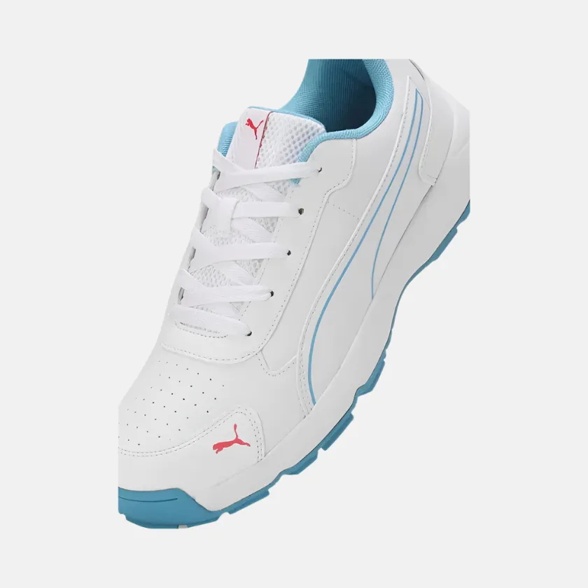 Puma Pure Xt Training Shoes Puma Classic Cat Men's Cricket Shoes -White/Blue