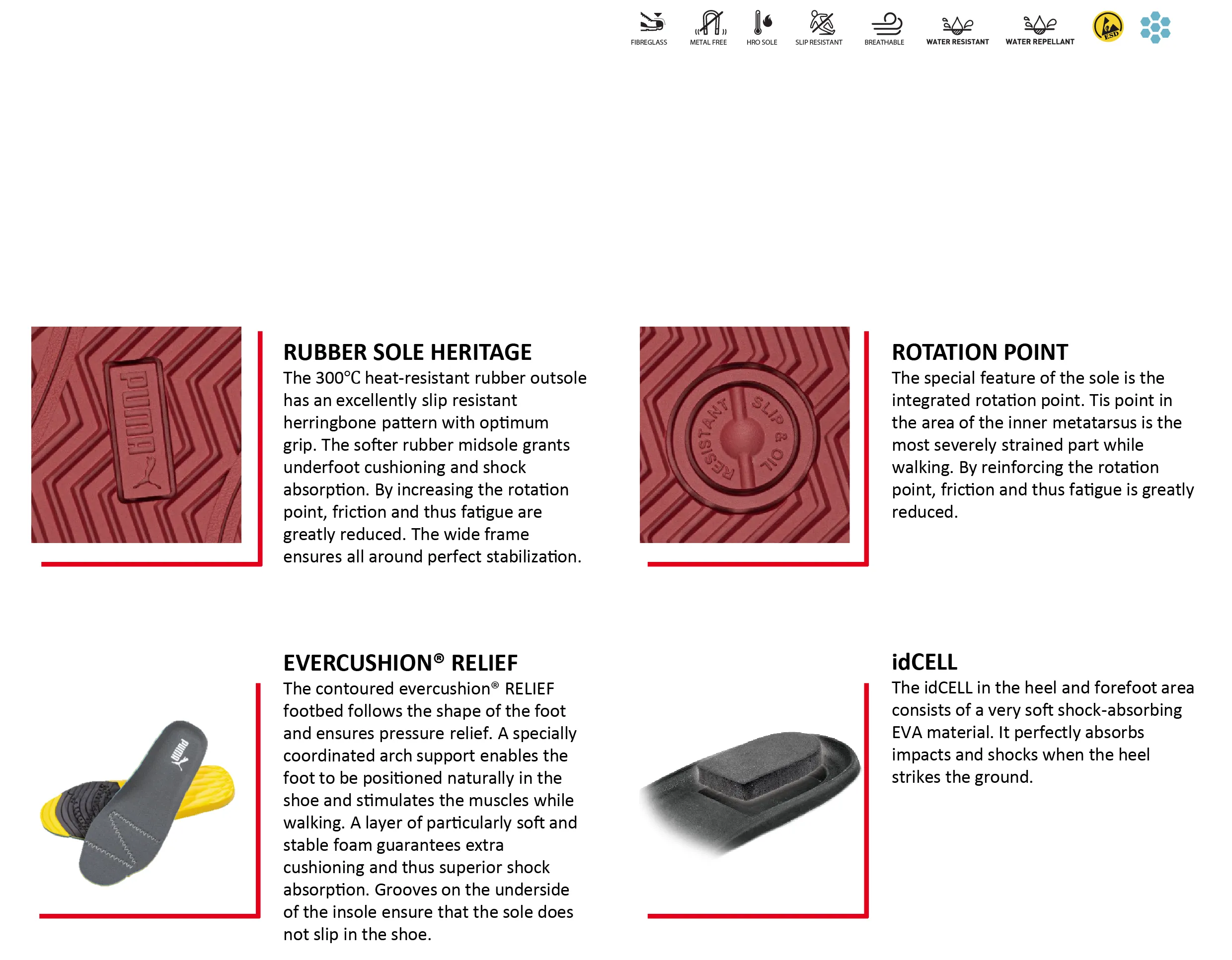 PUMA Frontcourt Low Red/Black (PUM640207) Asics Shoes Outlet