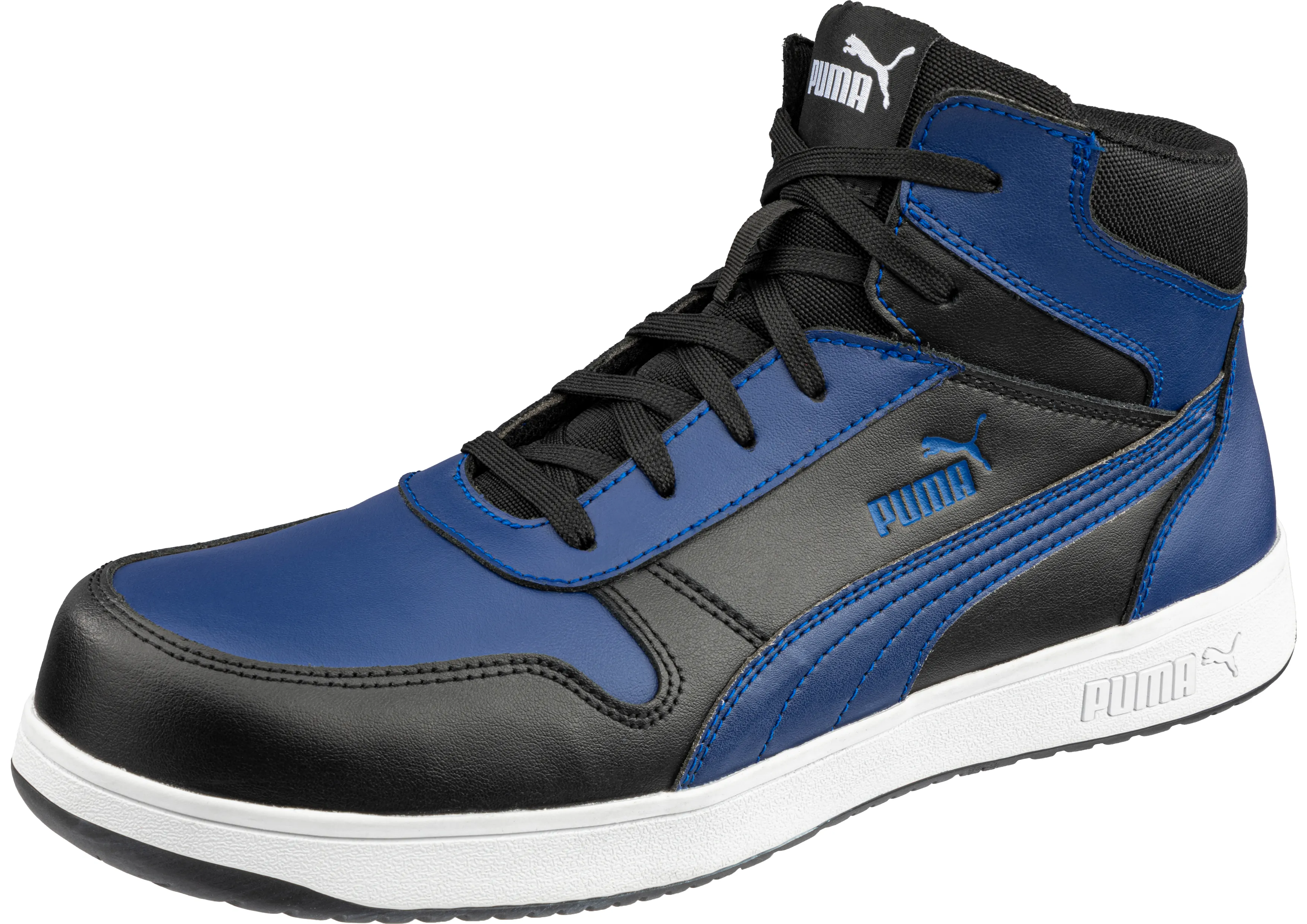 PUMA Frontcourt Mid Blue/Black (PUM630077) Asics Camo Running Shoes
