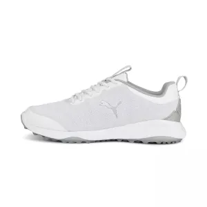 Puma Sand Shoes Puma Fusion Pro Men's Spikeless Golf Shoes - White