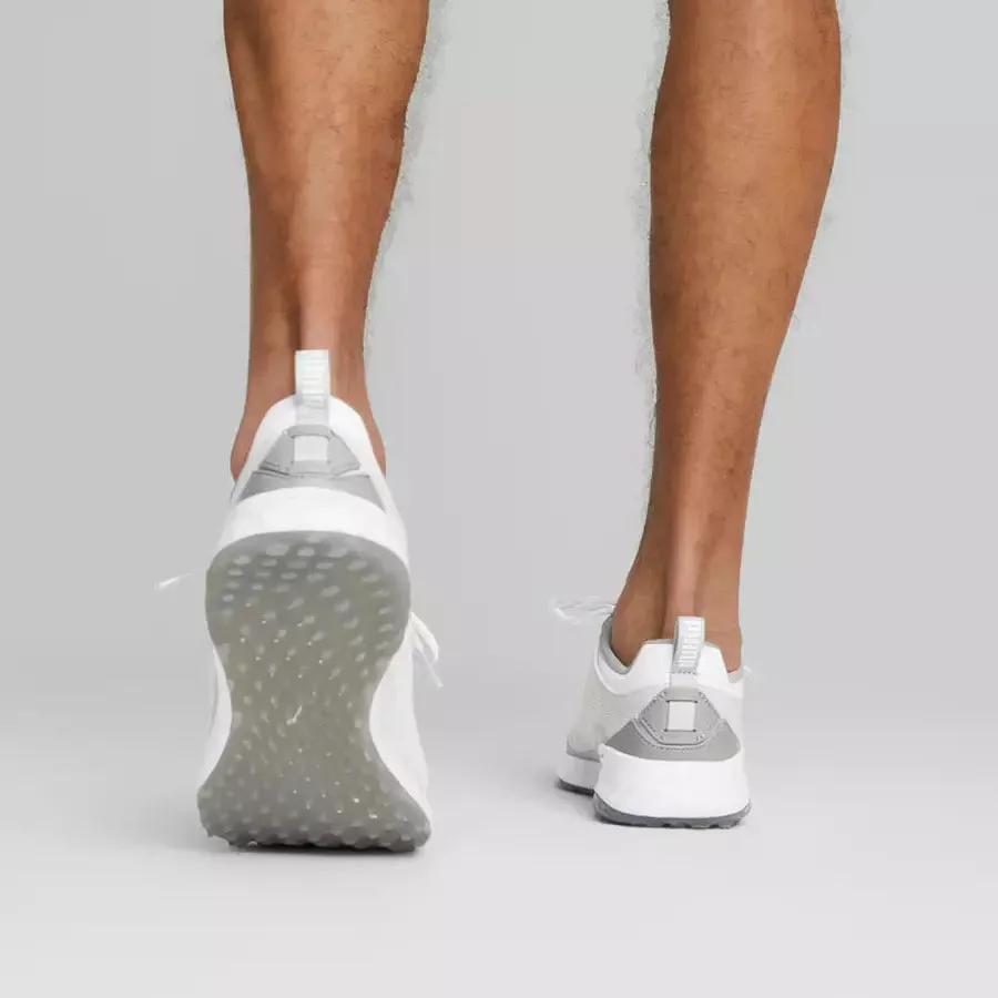 Puma Ultra Indoor Shoes Puma Fusion Pro Men's Spikeless Golf Shoes - White