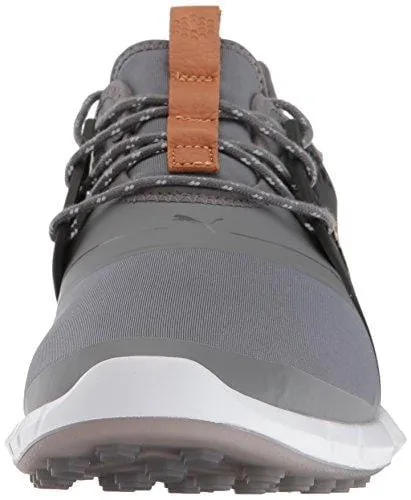 Asics Shoes Gt 1000 13 Puma Golf Men's Ignite Pwrsport Golf Shoe, Quiet Shade/Team Gold/Black, 11.5 Medium US