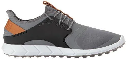 Asics Shoe Size Guide Puma Golf Men's Ignite Pwrsport Golf Shoe, Quiet Shade/Team Gold/Black, 11.5 Medium US