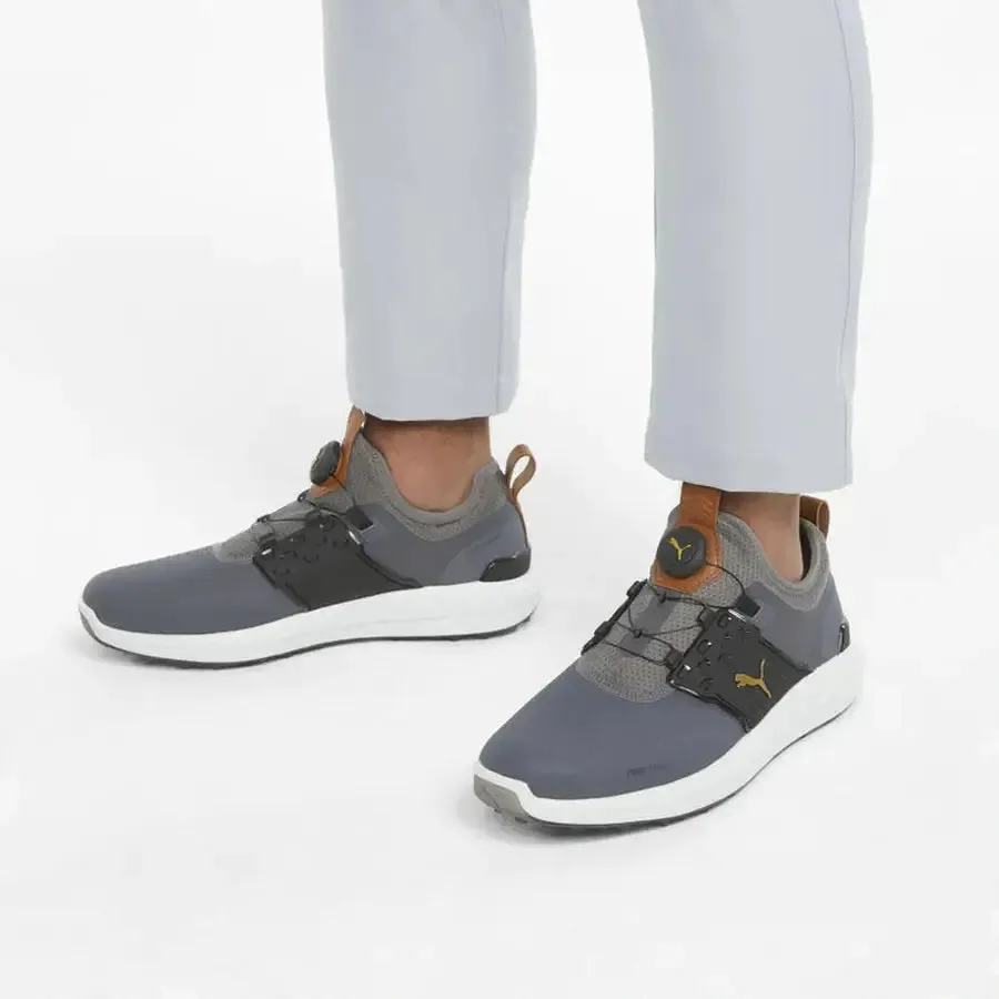 Asics Wrestling Shoes Cael V7.0 Puma Ignite Articulate Disc Spiked Golf Shoes - Grey