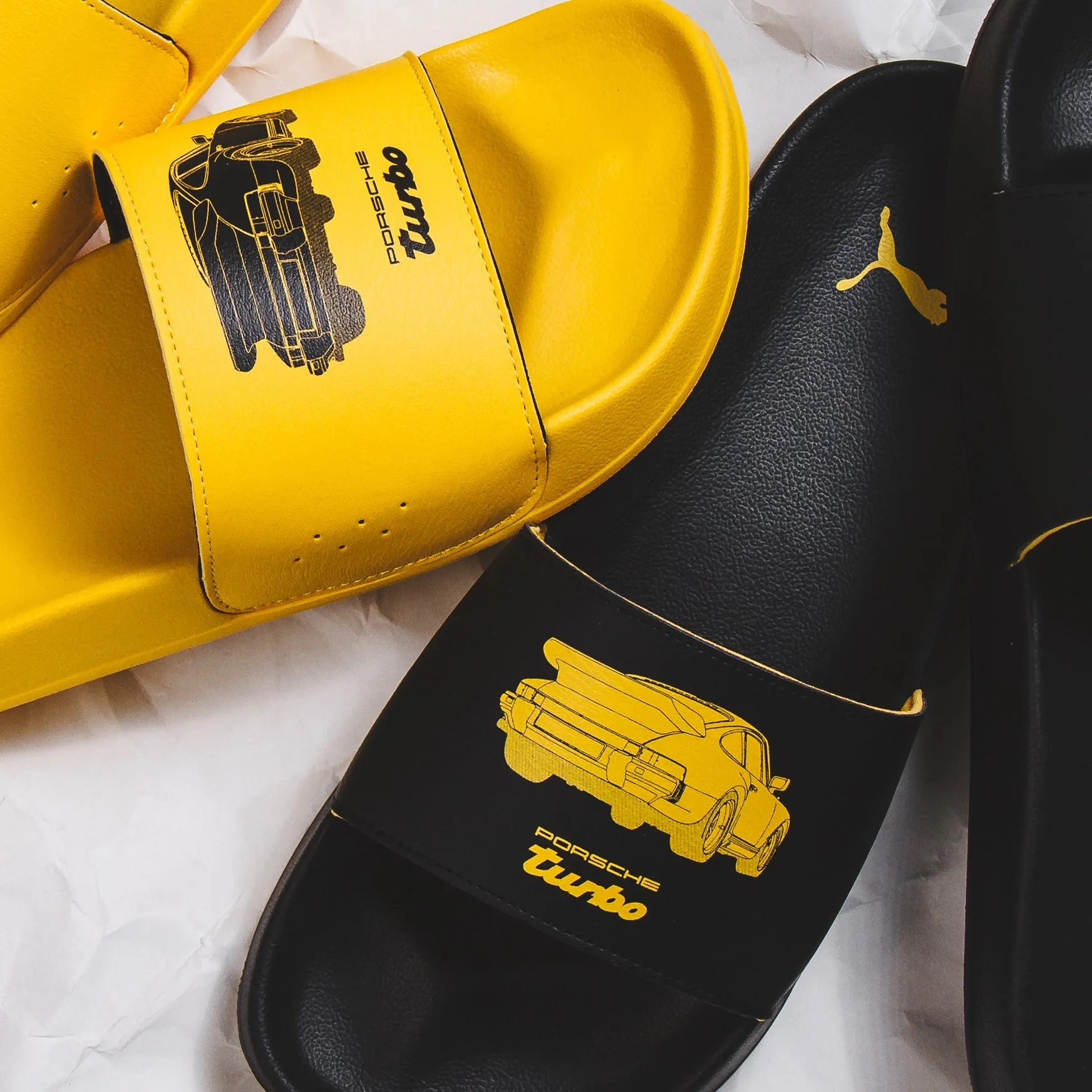 Asics Shoe Japan Puma Men PL Porsche Leadcat 2.0 Lemon Black 307568-02