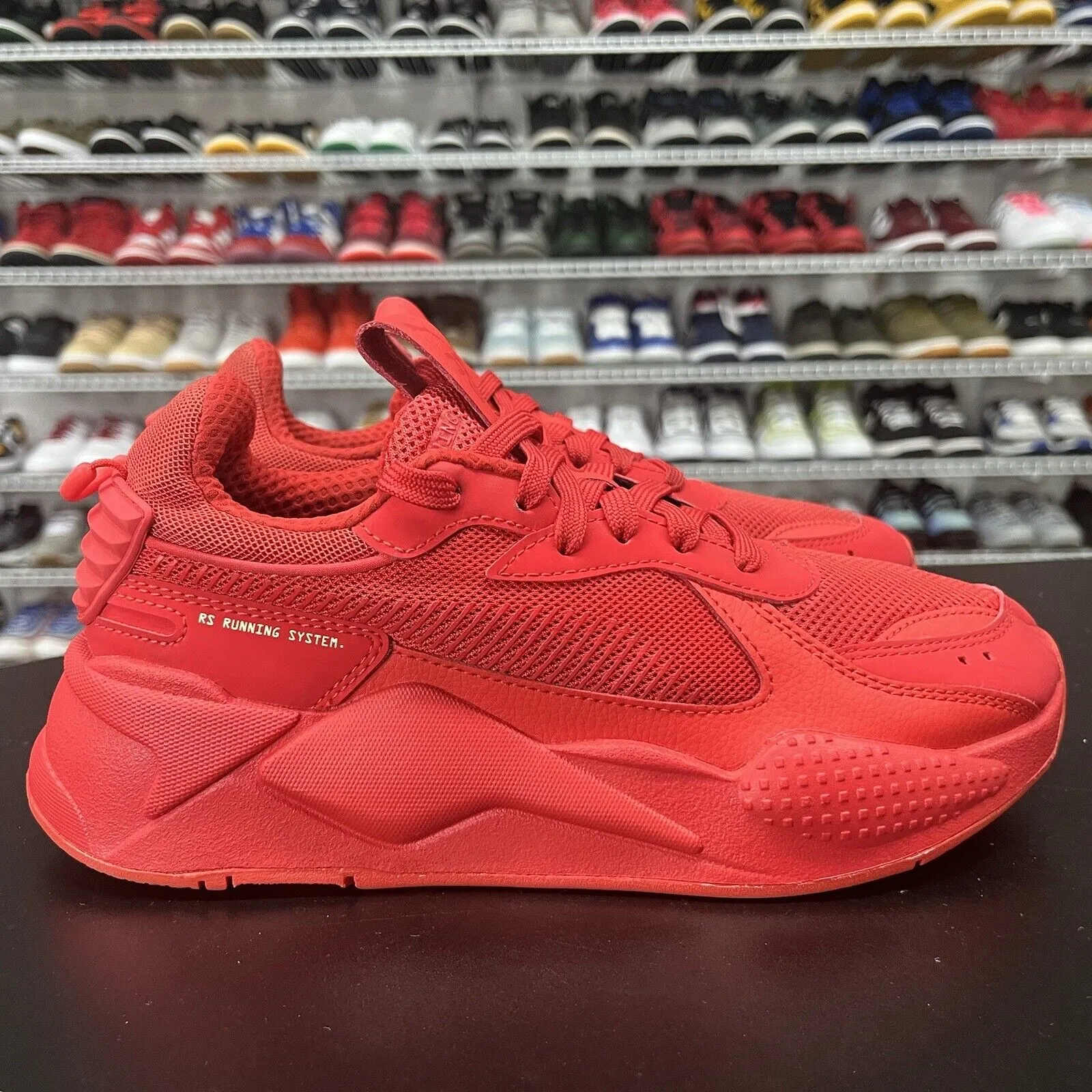 Puma RS-X AO Sneakers Athletic Red Size 7Y Asics Shoes Tiger Sale