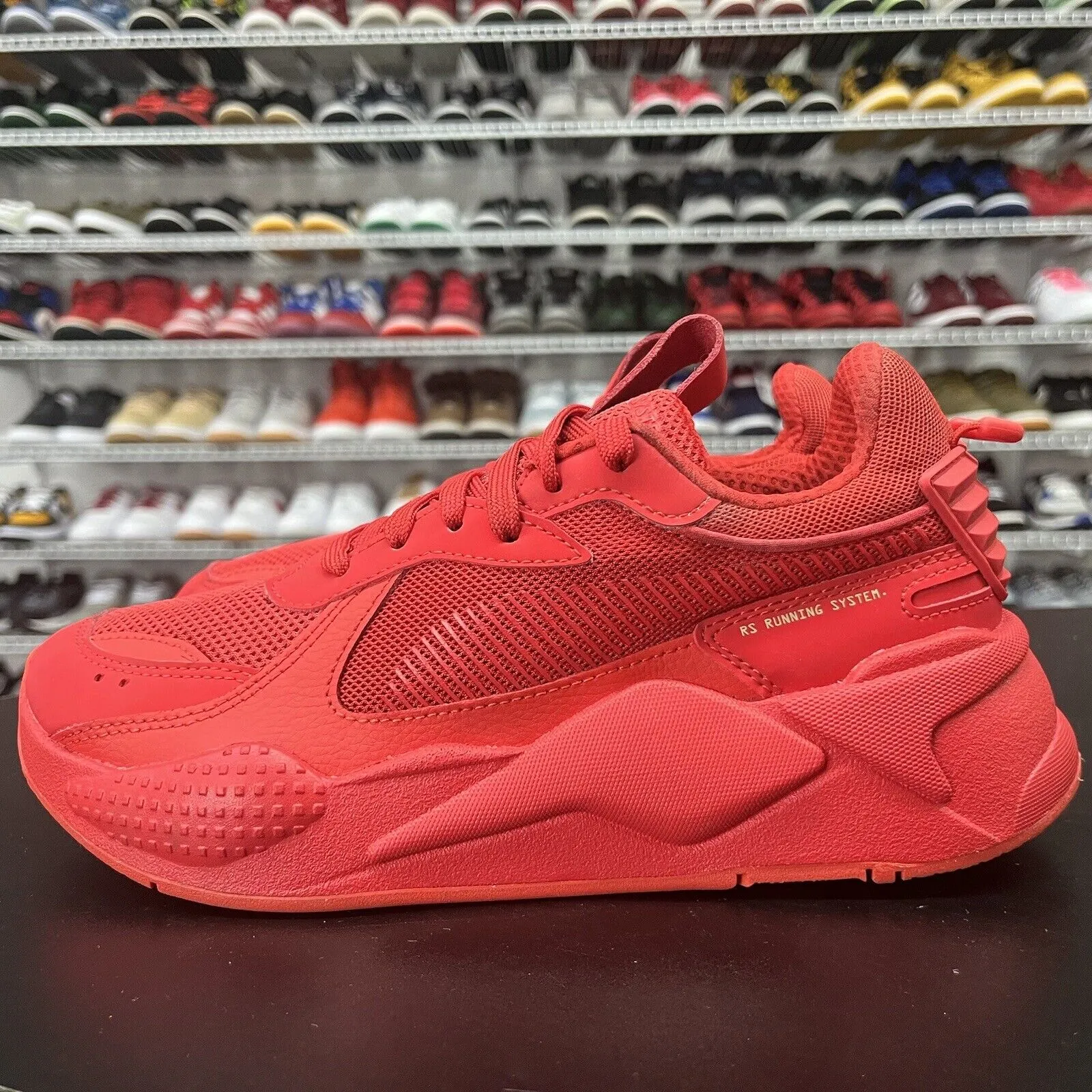 Puma RS-X AO Sneakers Athletic Red Size 7Y Asics Shoes Deal