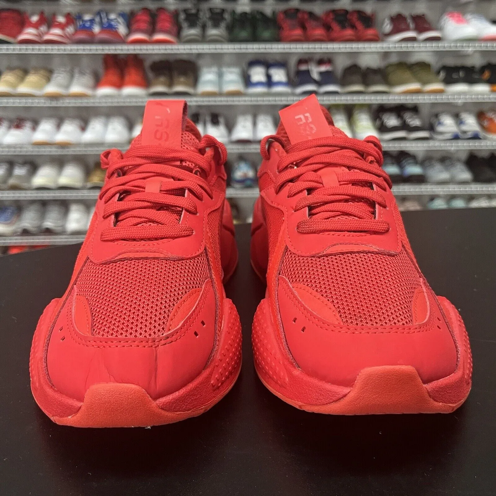 Puma RS-X AO Sneakers Athletic Red Size 7Y Asics Competition Running Shoes