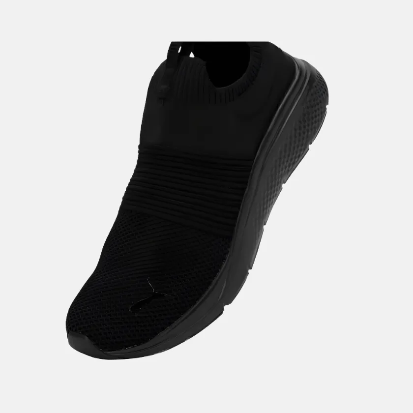 Puma Shoes 2015 Puma Softride Pro Echo Men's Slip-On Shoes -Black/White