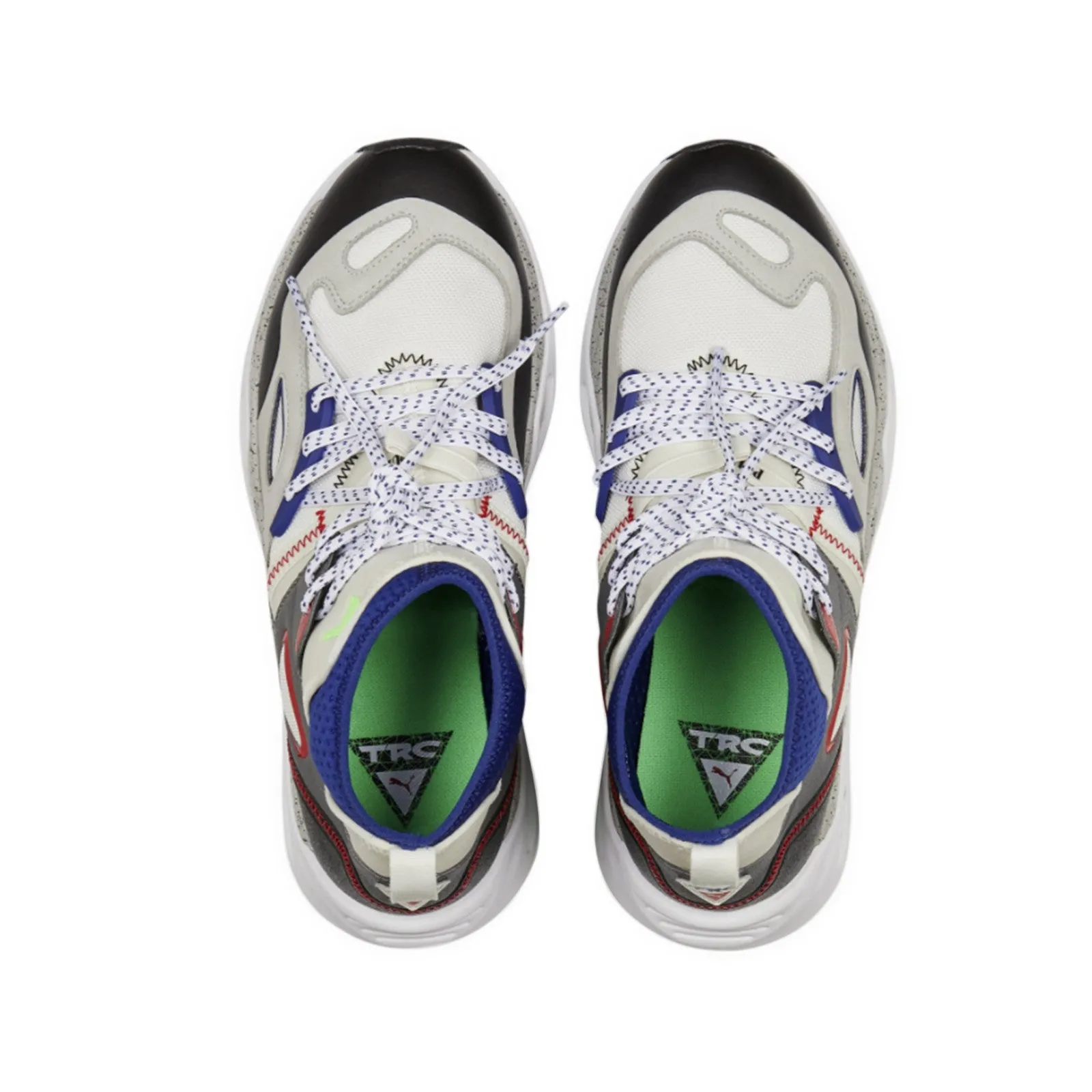 Puma TRC Blaze Mid WS (Vaporous Gray-Blazing Blue) Men's Shoes 386164-01 Asics Shoe Palace