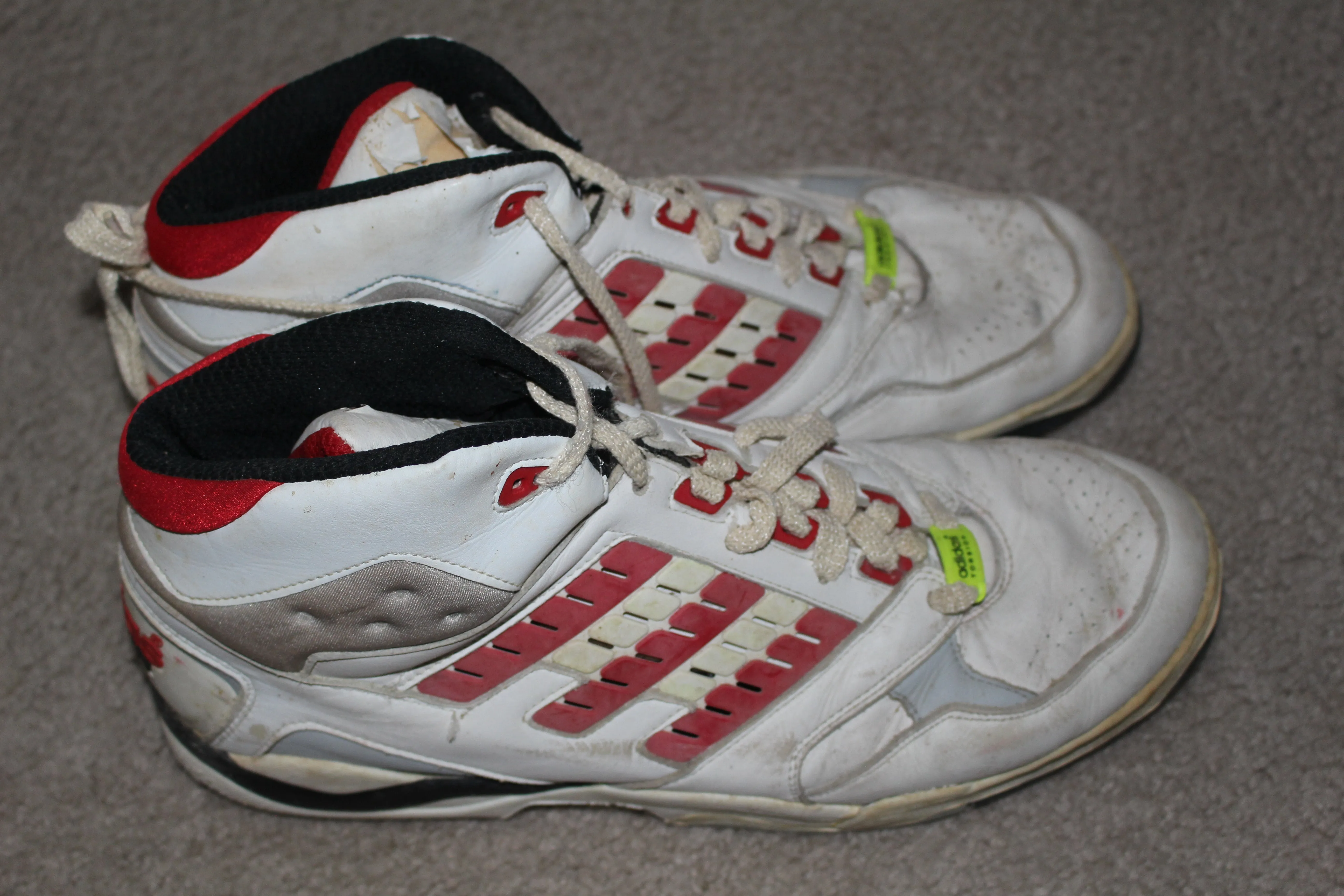Adidas Shoes Swift Run 1990's Indiana University Game Used Basketball Shoes