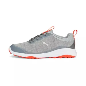 Puma Fusion Pro Men's Spikeless Golf Shoes - Grey Puma Rocky Shoes