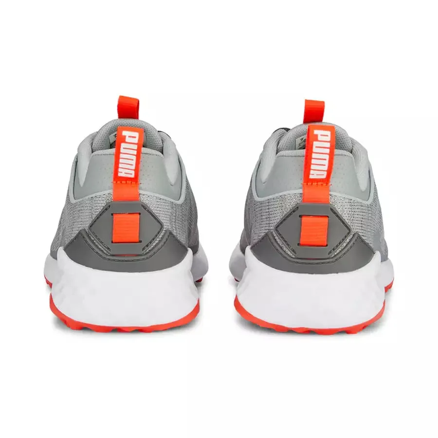 Puma Fusion Pro Men's Spikeless Golf Shoes - Grey Puma Voltaic Evo Viztech Running Shoe