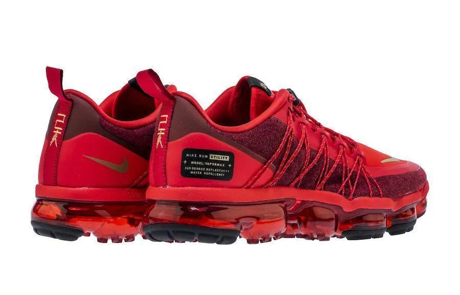 Nike Air Vapormax Run Utility "Chinese New Year" Shoes Sneakers Men Sale Size US 7, 8, 8.5, 9, 10, 11 Best Waterproof Sneakers