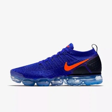 Nike Air Vapormax Flyknit 2 Blue Black Orange Shoes Sneakers Men !!! CYBER MONDAY SALE !!! Sonoma Sneakers
