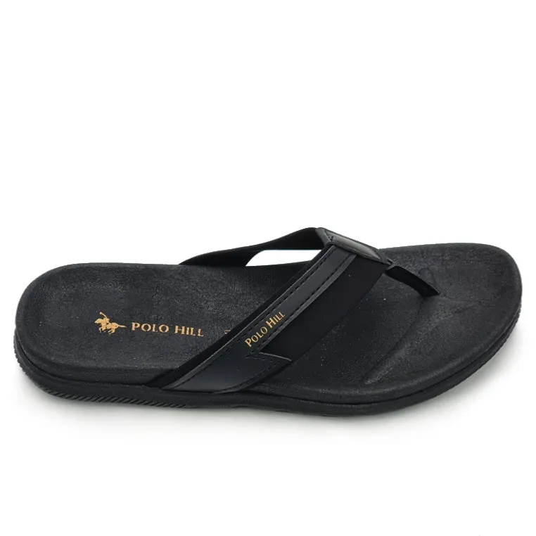 Contrasted V Strap Slide Sandals Gumbies Sandals