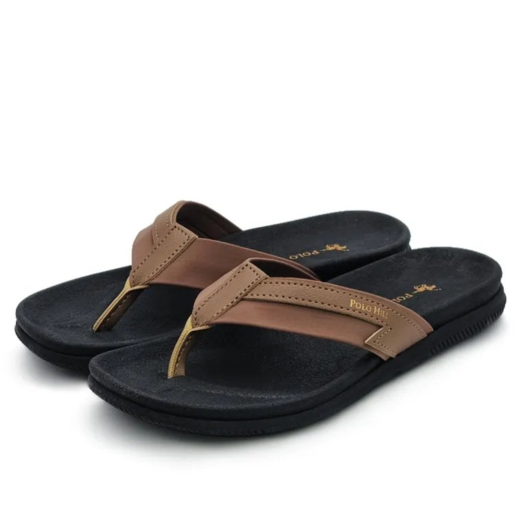 Sandals Ochos Rios Contrasted V Strap Slide Sandals