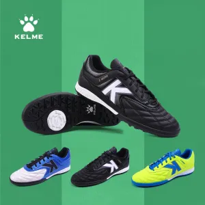 KELME Men Soccer Shoes Anti-Slippery Football Sneakers Indoor Sports Best Summer Sneakers