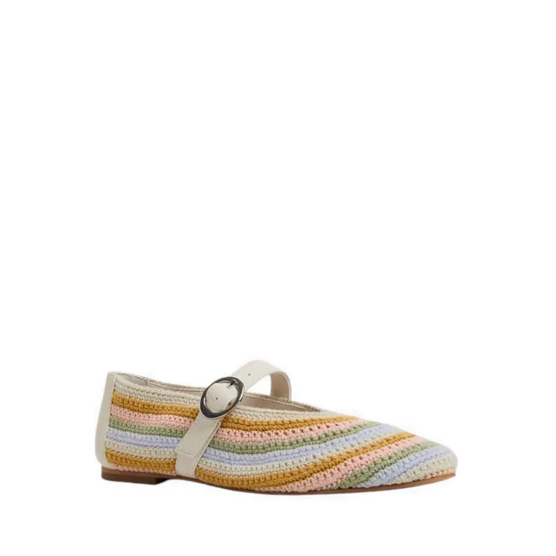 Best Slip On Sneakers For Seniors QUINCEY BALLERINAS & MARY JANES - BRIGHT MULTI