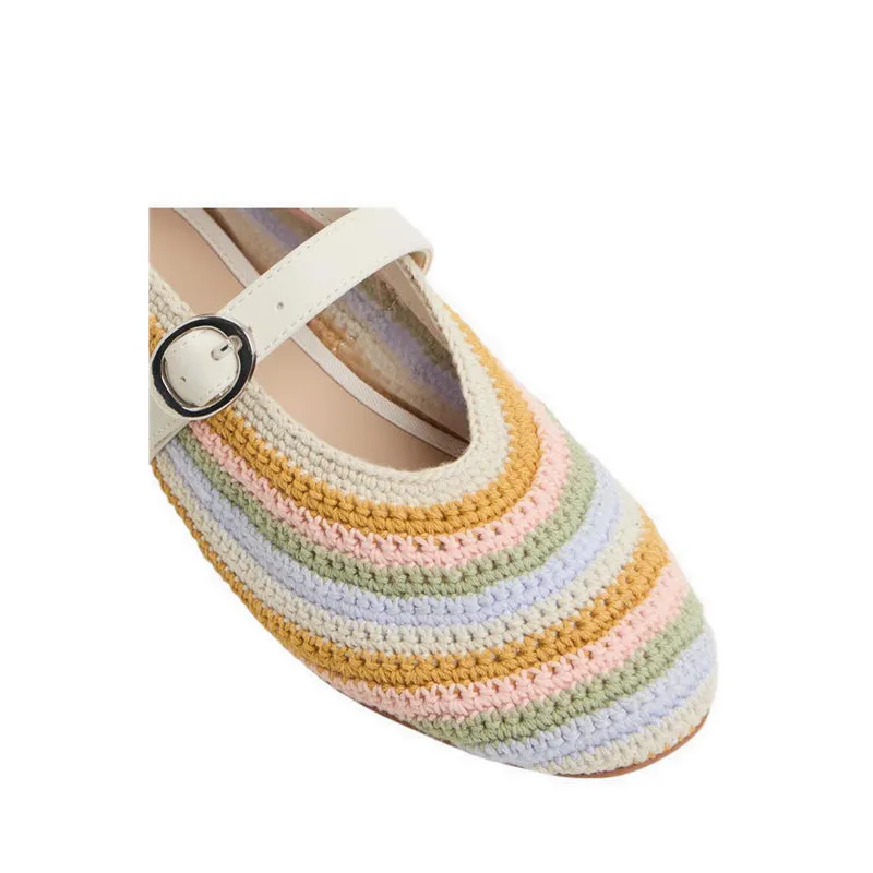 QUINCEY BALLERINAS & MARY JANES - BRIGHT MULTI Terrain Slip Ons