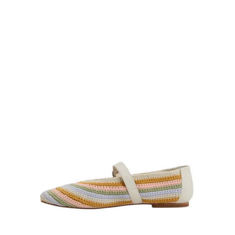 QUINCEY BALLERINAS & MARY JANES - BRIGHT MULTI Slip.ons