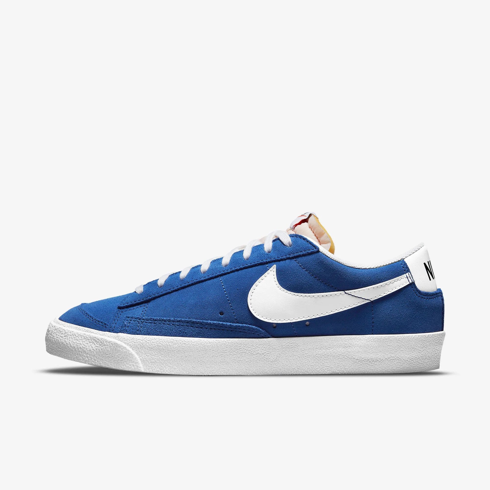 Nike Blazer Low 77 Suede DA7254-401 Tm Royal/White-Tm Royal-White (In Store Pickup Only) Asics Blast Shoes