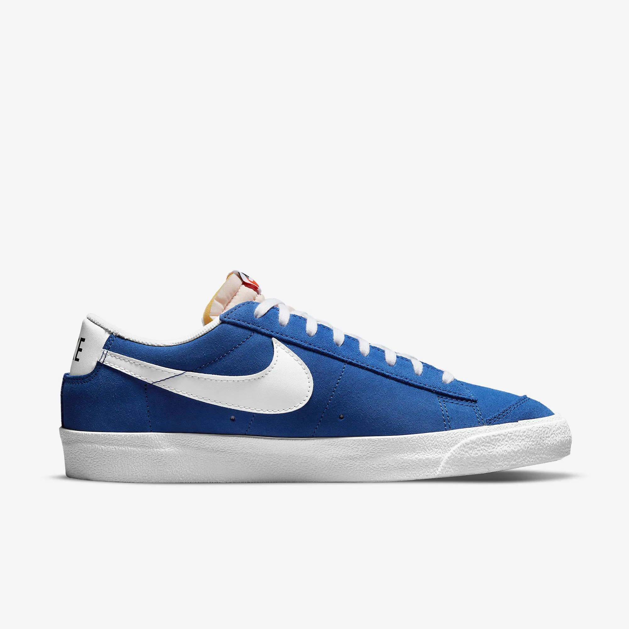 Nike Blazer Low 77 Suede DA7254-401 Tm Royal/White-Tm Royal-White (In Store Pickup Only) Asics Shoes With Best Arch Support