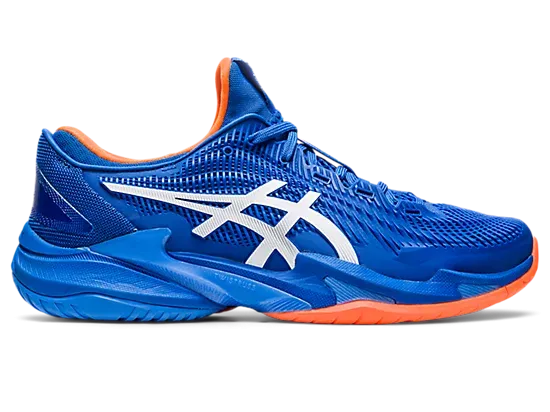 Asics Court FF 3 Novak (Tuna Blue/White) Asics Gel-noosa Tri 11 Running Shoes