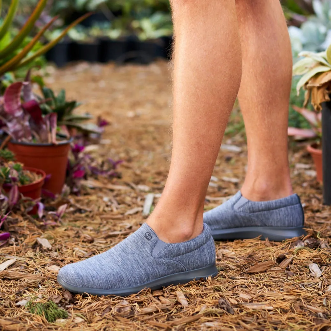 Men's Slip-Ons Dark Grey/Dark Grey High Top Slip Ons