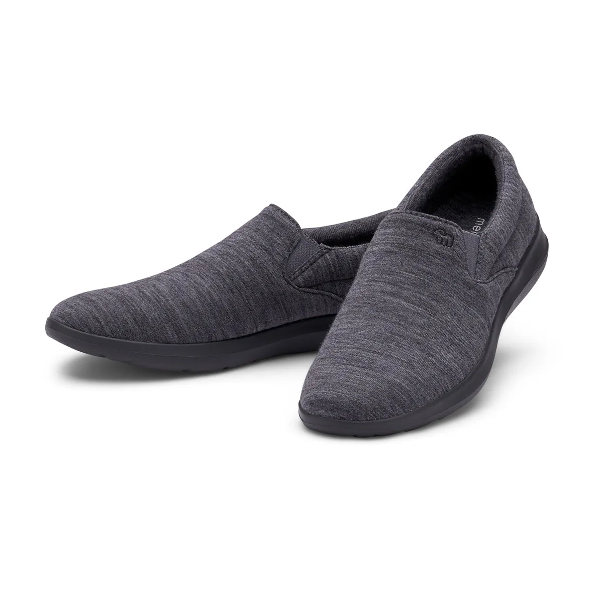 Woven Slip On Men's Slip-Ons Dark Grey/Dark Grey