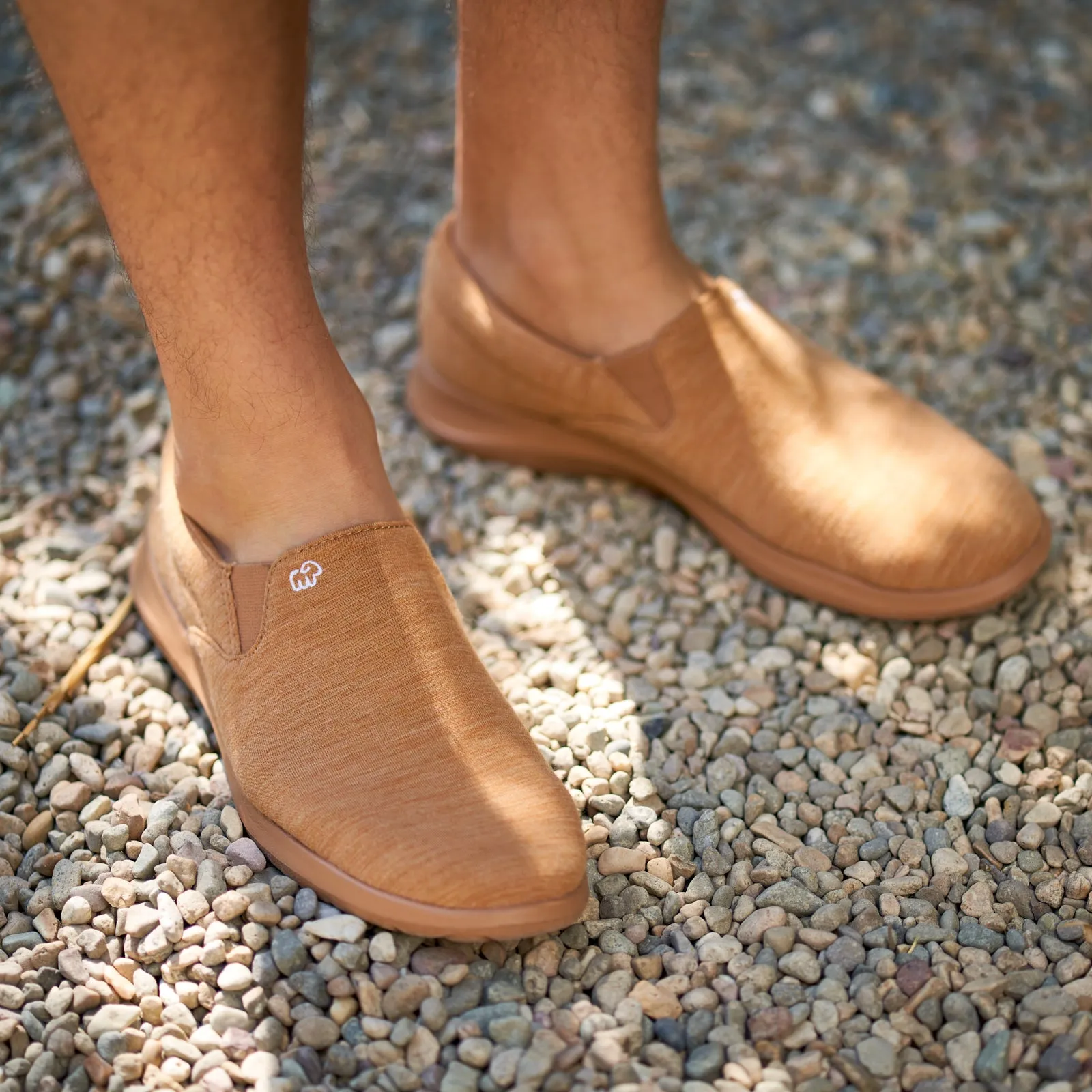 Eco Friendly Slip On Shoes Men's Slip-Ons Camel