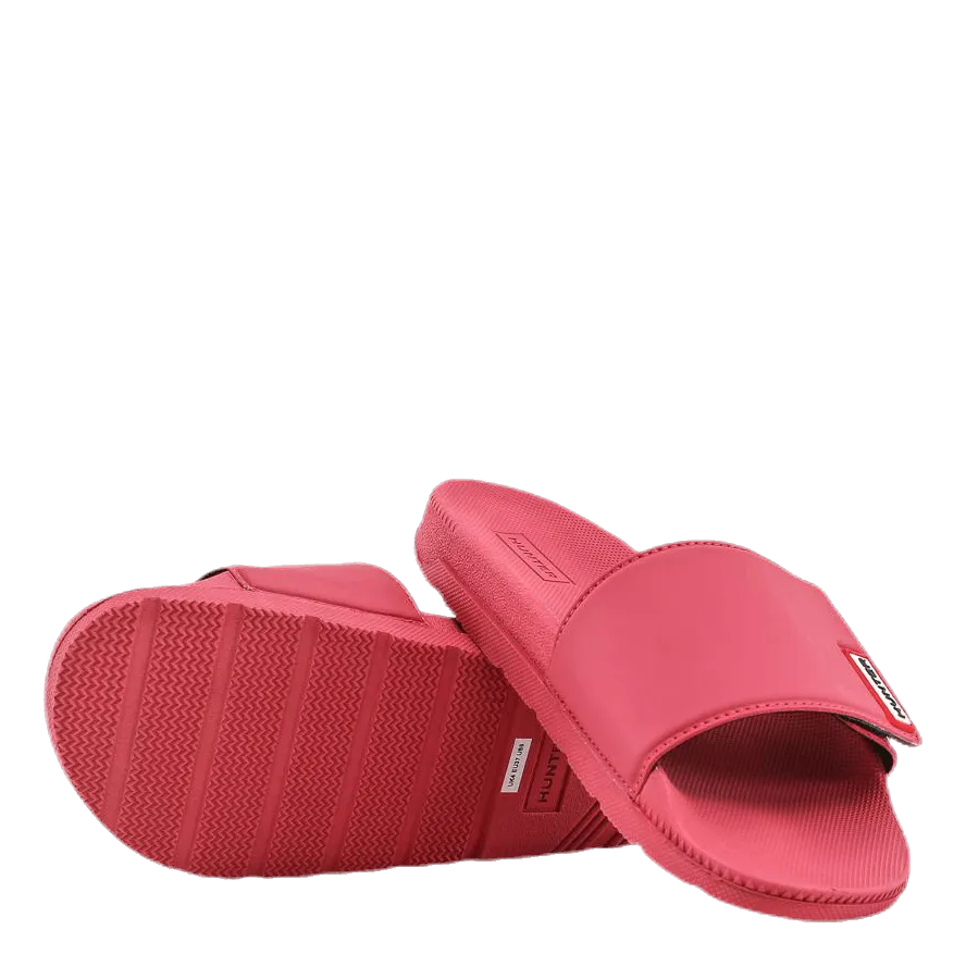 Original Adjustable Slide Pink Sparkly Flip Flops For Wedding