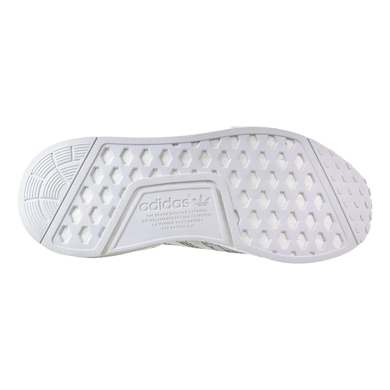 Adidas NMD_R1 PK Men's Shoes White/White/Black Best Crossfit Shoes Adidas