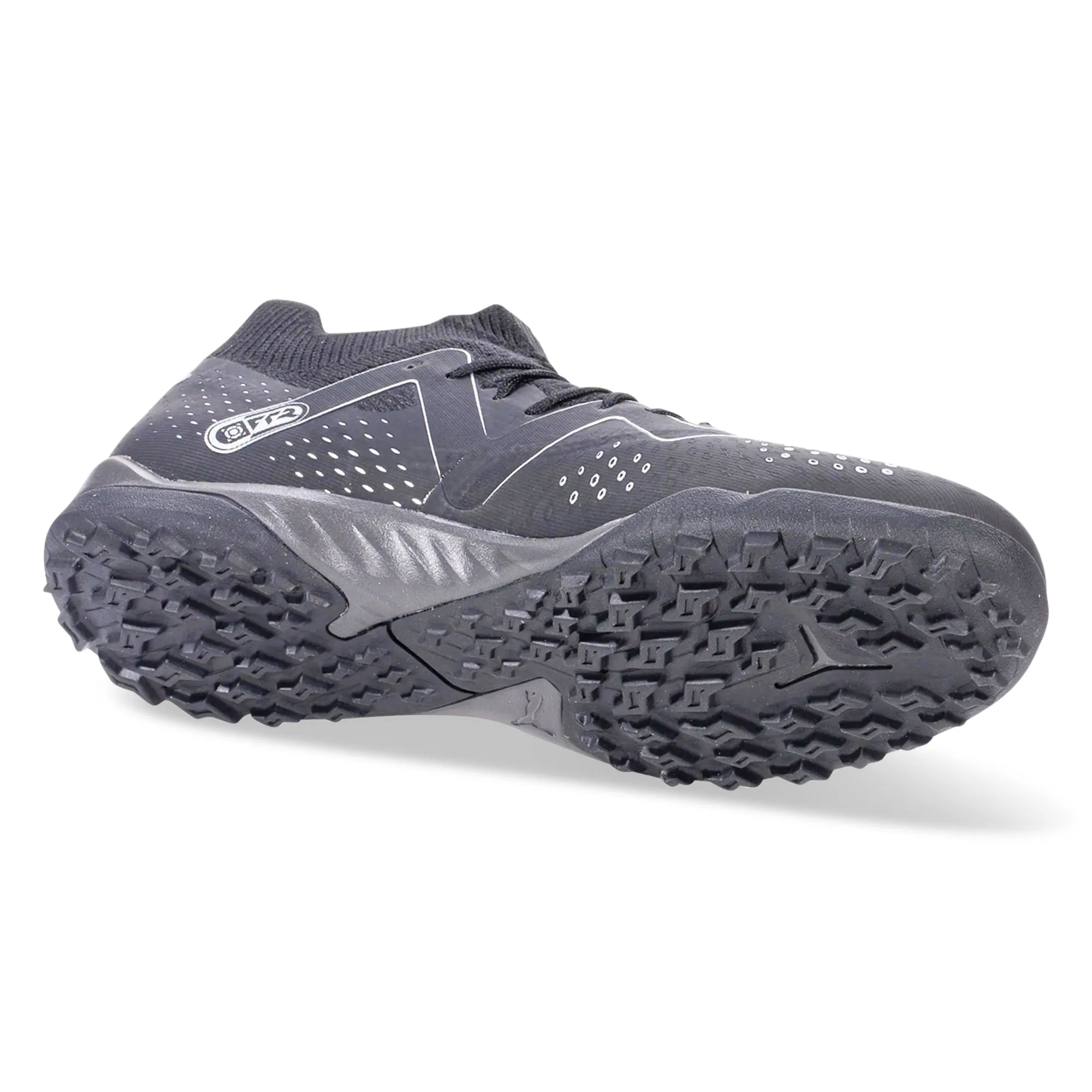 Puma Future Match TT Turf Soccer Shoes (Puma Black/Puma Silver) Asics Twr900 Wrestling Shoes