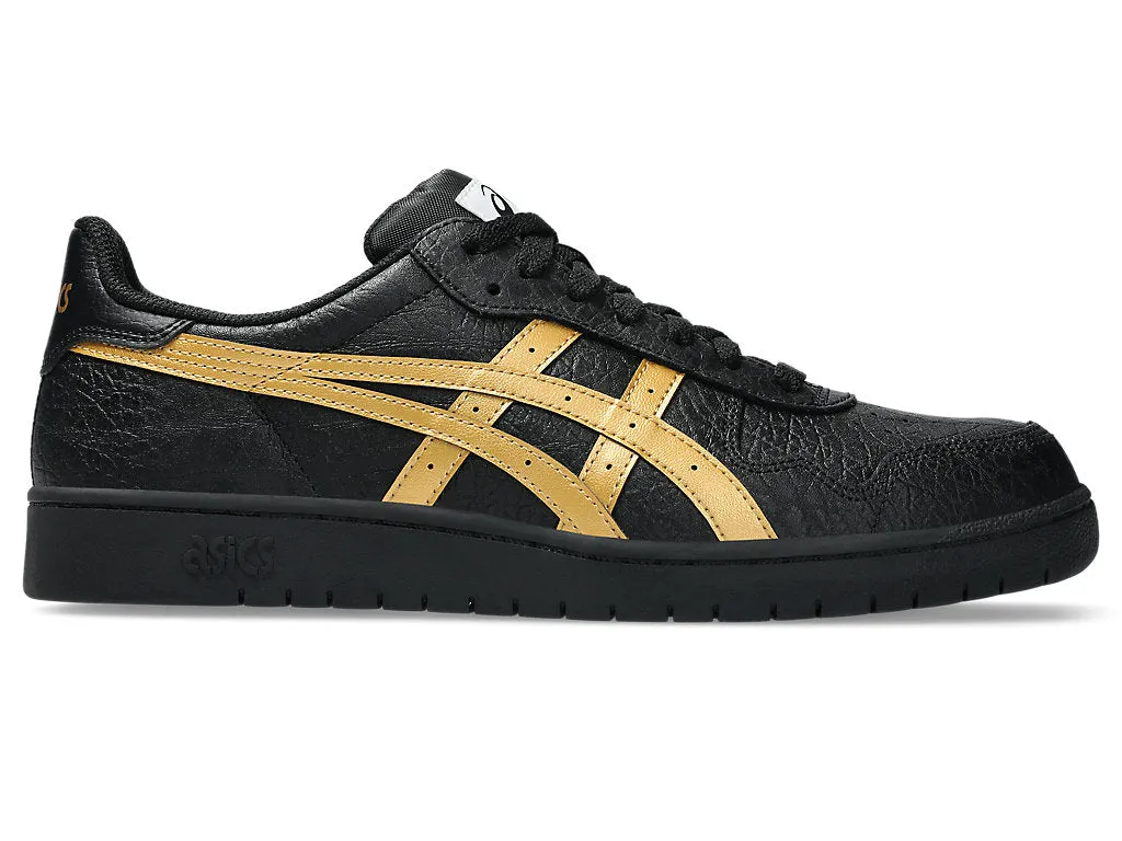Asics Arch Support Shoes Asics Japan Pro Black/Gold Leather