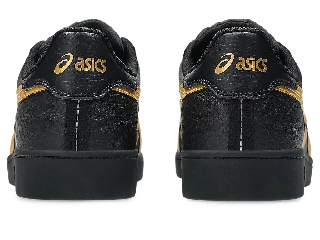 Gt 1000 5 Running Shoe By Asics Asics Japan Pro Black/Gold Leather