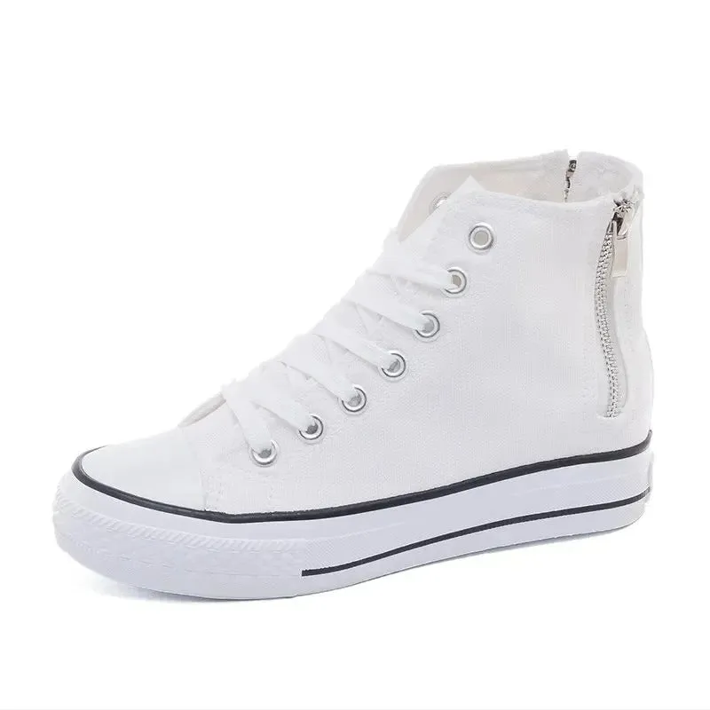 Rowena - Fashionable Hidden Heel Canvas Shoes for Women G Unit Sneakers