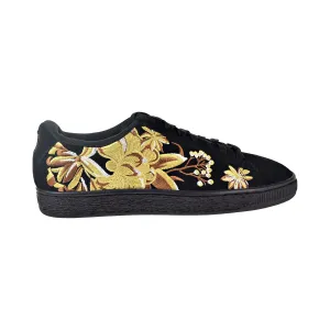Asics Shoes Discount Code Puma Suede Hyper Emb Women's Shoes Puma Black/Puma Team Gold
