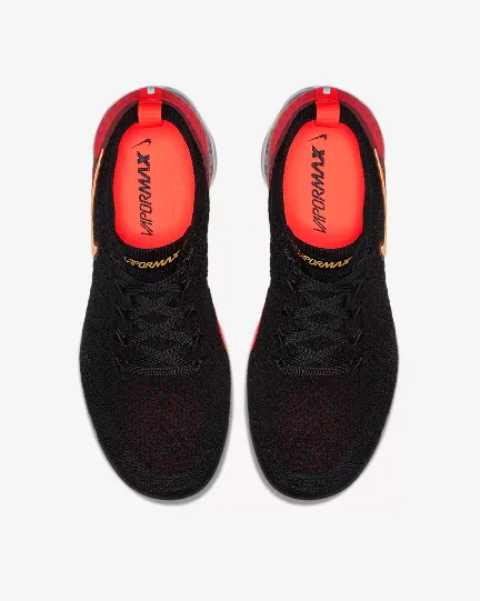 Best Way To Wash Sneakers Nike Air Vapormax Flyknit 2 "Laser Orange" Black Shoes Sneakers Men !!! CYBER MONDAY SALE !!!