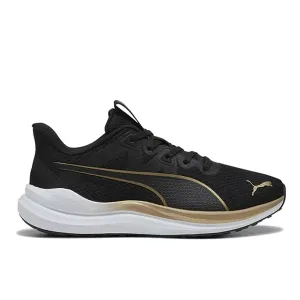 Best Asics Road Running Shoes PUMA REFLECT LITE RUNNING SHOES FOR MEN, PUMA BLACK & PUMA GOLD