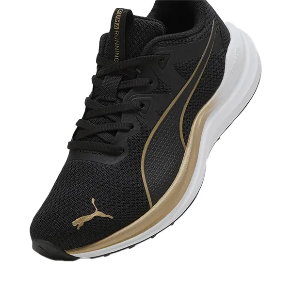 PUMA REFLECT LITE RUNNING SHOES FOR MEN, PUMA BLACK & PUMA GOLD Asics Shoes Turkey