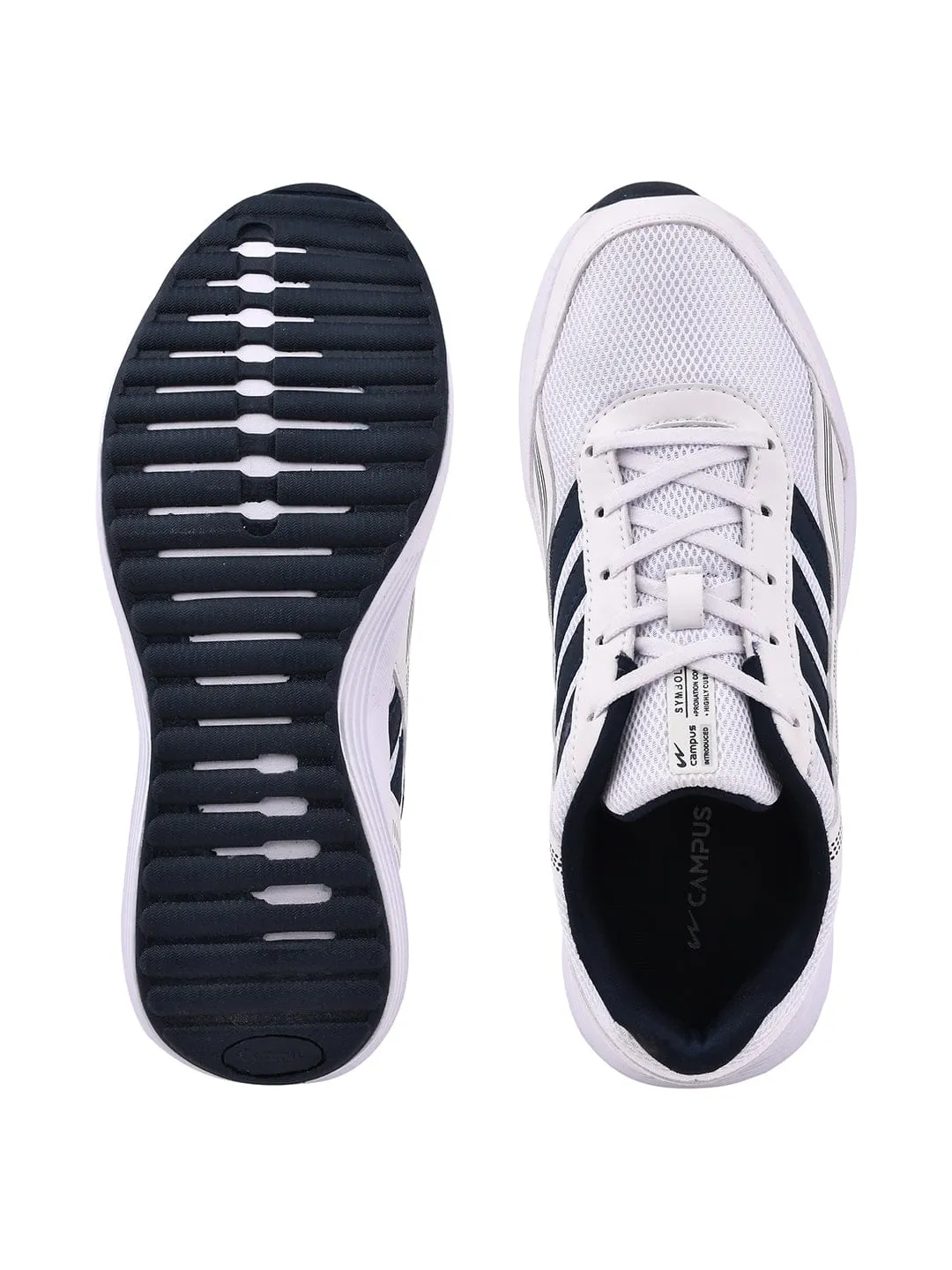 ROUTINE  White Men's Running Shoes Journey Run Road Running Shoes