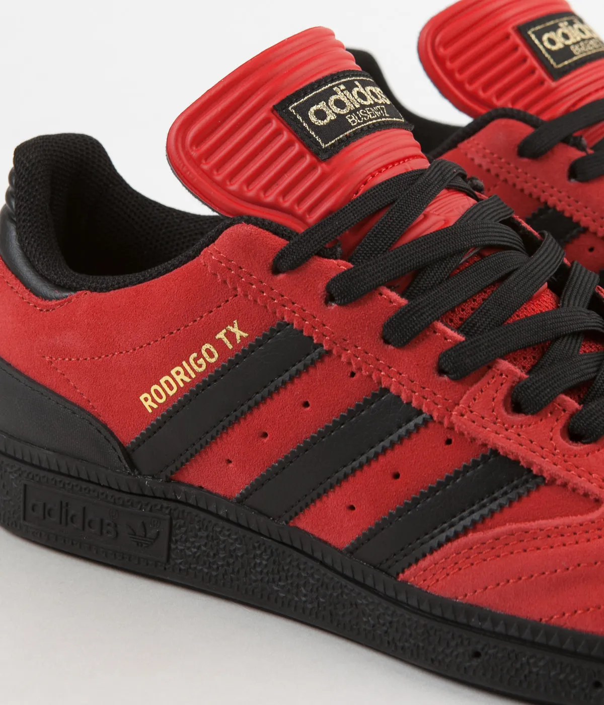 Adidas Ultraboost Running Shoes Adidas Busenitz x Rodrigo Shoes - Scarlet / Core Black / Gold