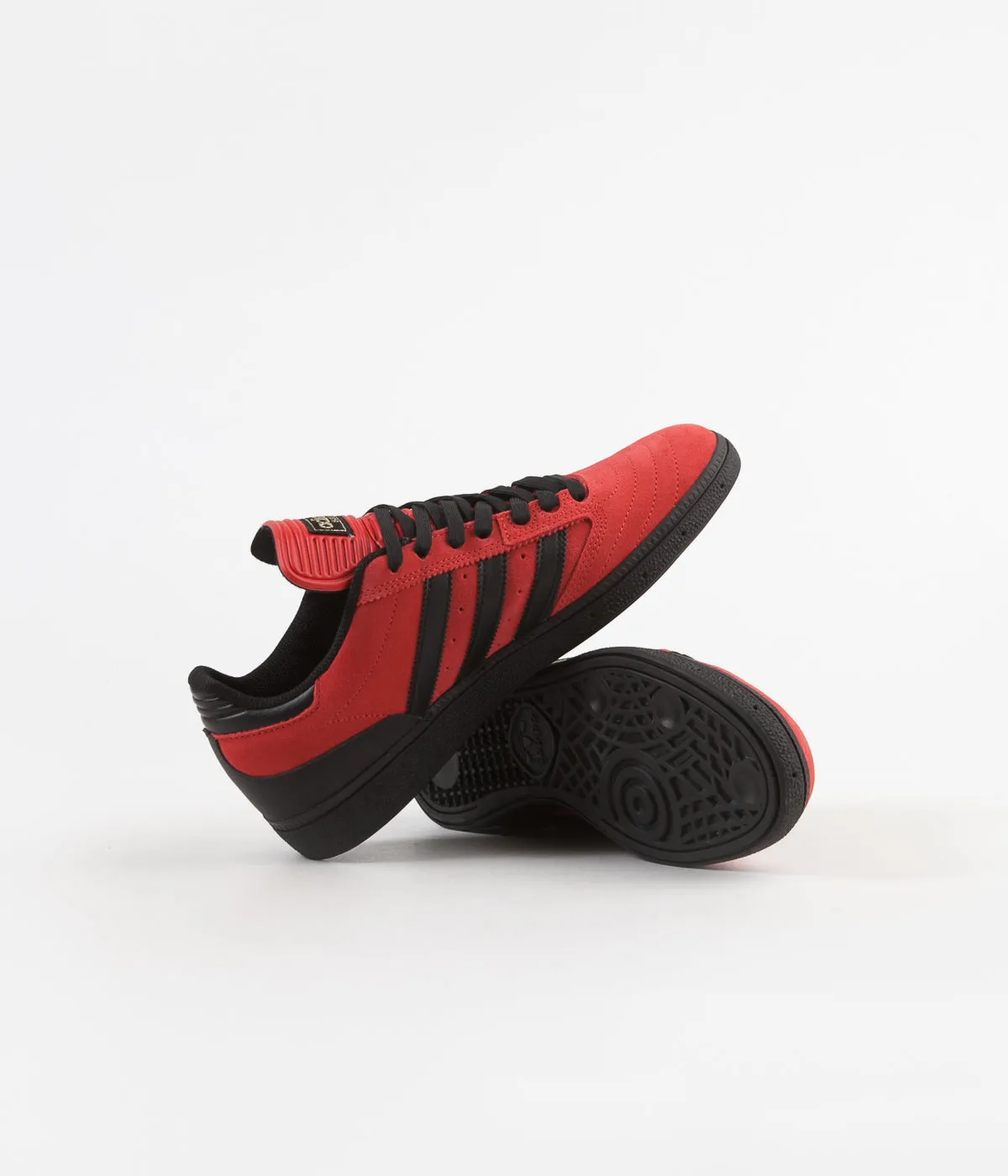 Adidas Busenitz x Rodrigo Shoes - Scarlet / Core Black / Gold Adidas Gazelle Adv Skate Shoes